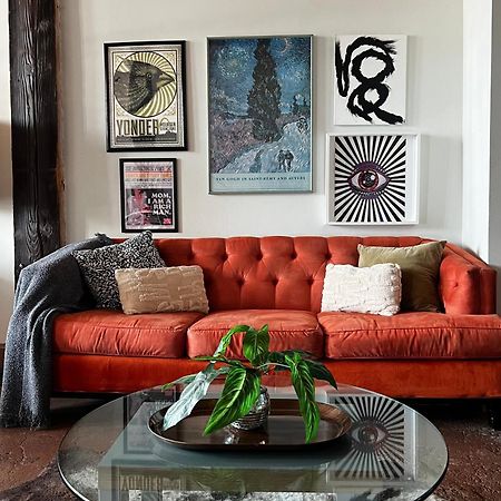 דטרויט 420 Friendly Boho Loft Downtown King Suite Free Parking מראה חיצוני תמונה